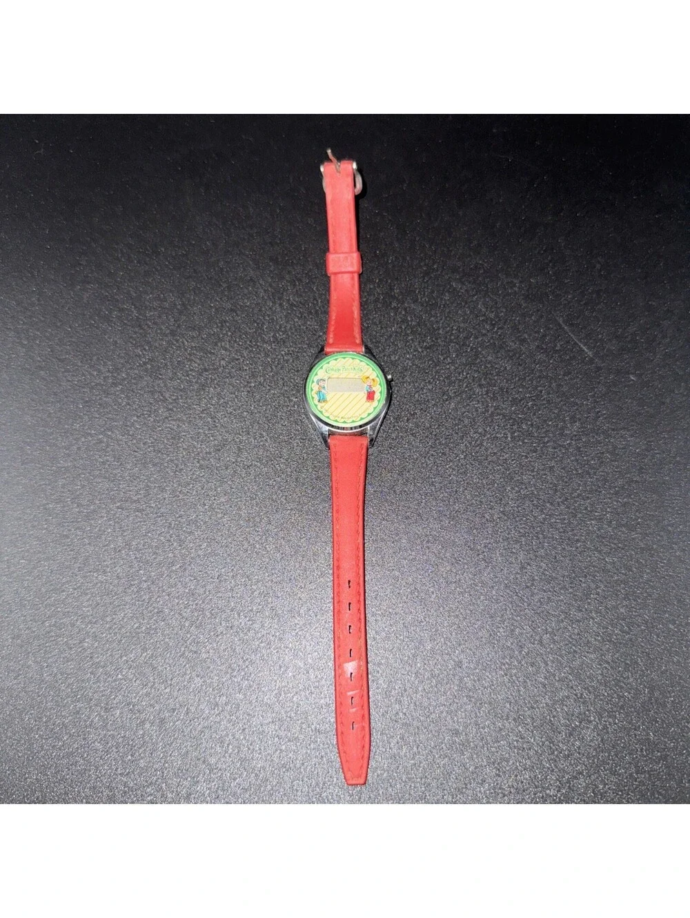 Vintage 1980s Cabbage Patch Kid Watch With Red Band - Untested- Needs A Battery